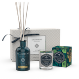 Cadeaupakket NAAR KEUZE (250 ml Founders Selection Geurstokjes + 190gr Founders Selection Geurkaars)