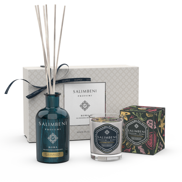 Cadeaupakket NAAR KEUZE (250 ml Founders Selection Geurstokjes + 190gr Founders Selection Geurkaars)