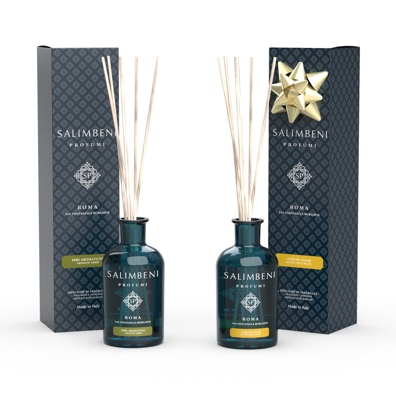 250 ml Aromatische Kruiden Geurstokjes + 250 ml Bittere Citrus Geurstokjes GRATIS