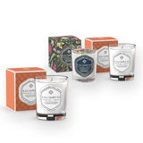 Eindejaarsaanbieding: 190 g Geurkaars Antiek Hout + 190 g Geurkaars 190 g Kruiden van Byzantium + 190 g Geurkaars (GEUR NAAR KEUZE)