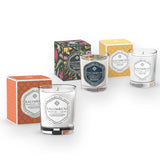 Eindejaarsaanbieding: 190 g Geurkaars Antiek Hout + 190 g Geurkaars 190 g Kruiden van Byzantium + 190 g Geurkaars (GEUR NAAR KEUZE)