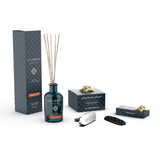 100 ml Geurstokjes (GEUR NAAR KEUZE) +  Autoparfum Chroom Salimbeni Antiek Hout GRATIS + 1 Autonavulling (DEZELFDE GEUR ALS DE GEURSTOKJES) GRATIS