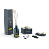 100 ml Geurstokjes (GEUR NAAR KEUZE) +  Autoparfum Chroom Salimbeni Antiek Hout GRATIS + 1 Autonavulling (DEZELFDE GEUR ALS DE GEURSTOKJES) GRATIS