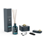 100 ml Geurstokjes (GEUR NAAR KEUZE) +  Autoparfum Chroom Salimbeni Antiek Hout GRATIS + 1 Autonavulling (DEZELFDE GEUR ALS DE GEURSTOKJES) GRATIS
