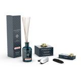 100 ml Geurstokjes (GEUR NAAR KEUZE) +  Autoparfum Chroom Salimbeni Antiek Hout GRATIS + 1 Autonavulling (DEZELFDE GEUR ALS DE GEURSTOKJES) GRATIS