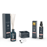 100ml Geurstokjes (GEUR NAAR KEUZE) + Autoparfum (dezelfde geur) + 150 ml Huisparfum Spray GRATIS (dezelfde geur)