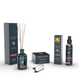 100ml Geurstokjes (GEUR NAAR KEUZE) + Autoparfum (dezelfde geur) + 150 ml Huisparfum Spray GRATIS (dezelfde geur)