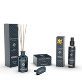 100ml Geurstokjes (GEUR NAAR KEUZE) + Autoparfum (dezelfde geur) + 150 ml Huisparfum Spray GRATIS (dezelfde geur)