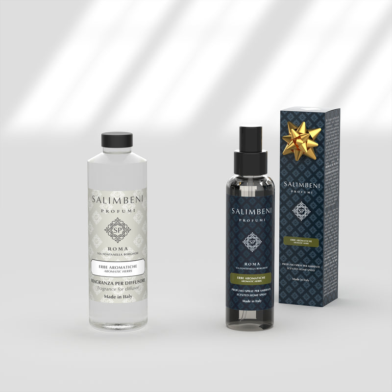 Aromatische Kruiden (Navulling 250 ml + Huisparfum 150 ml)