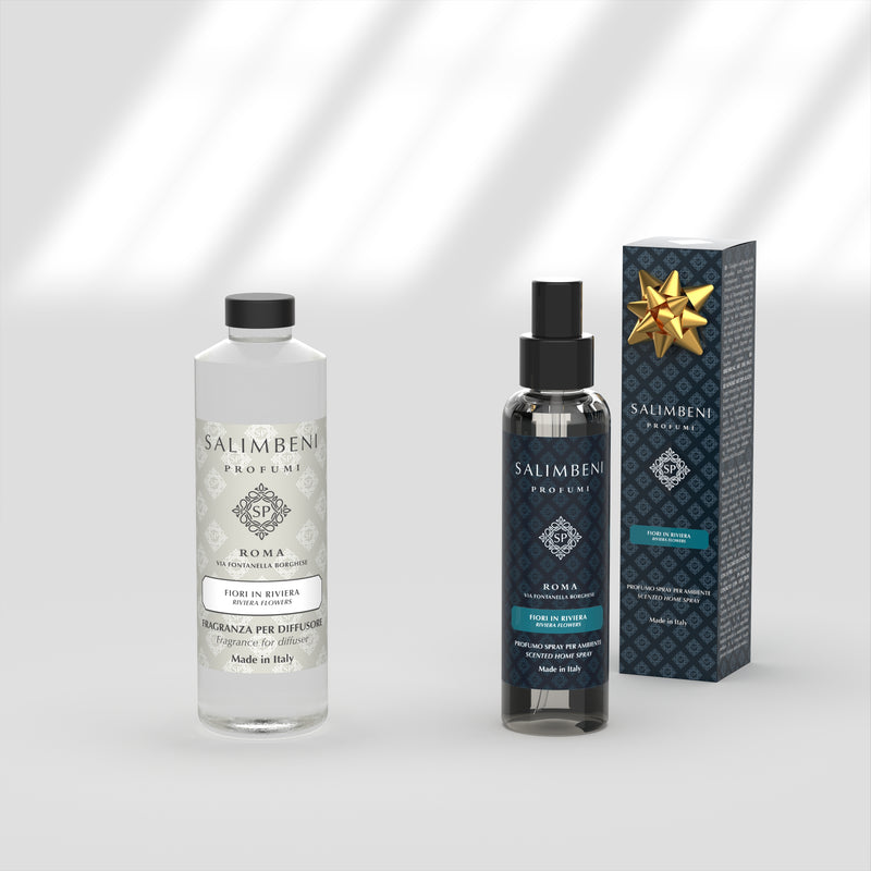 Bloemenrivièra (Navulling 250 ml + Huisparfum 150 ml)