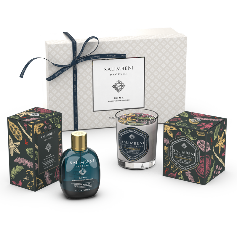 Cadeaupakket NAAR KEUZE (100 ml Eau de Parfum + 190gr Founders Selection Geurkaars)