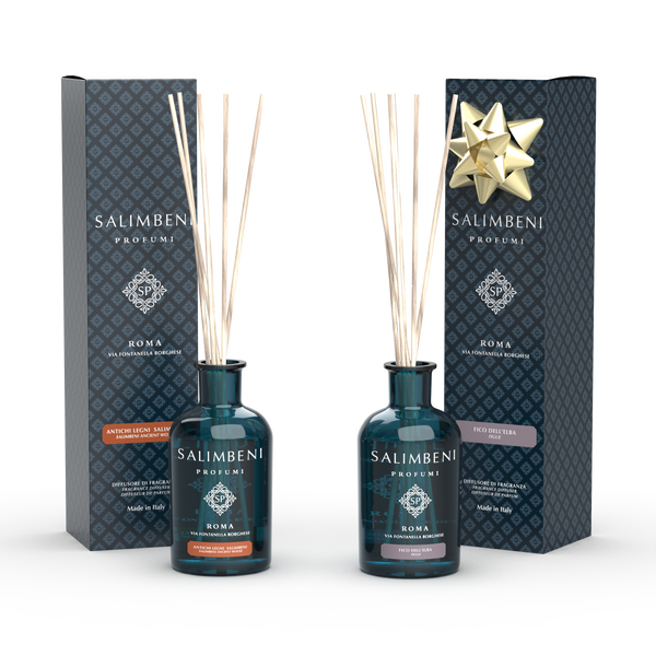 Salimbeni Antiek Hout 250 ml + Elba Vijg 250 ml OM GRATIS TE PROBEREN