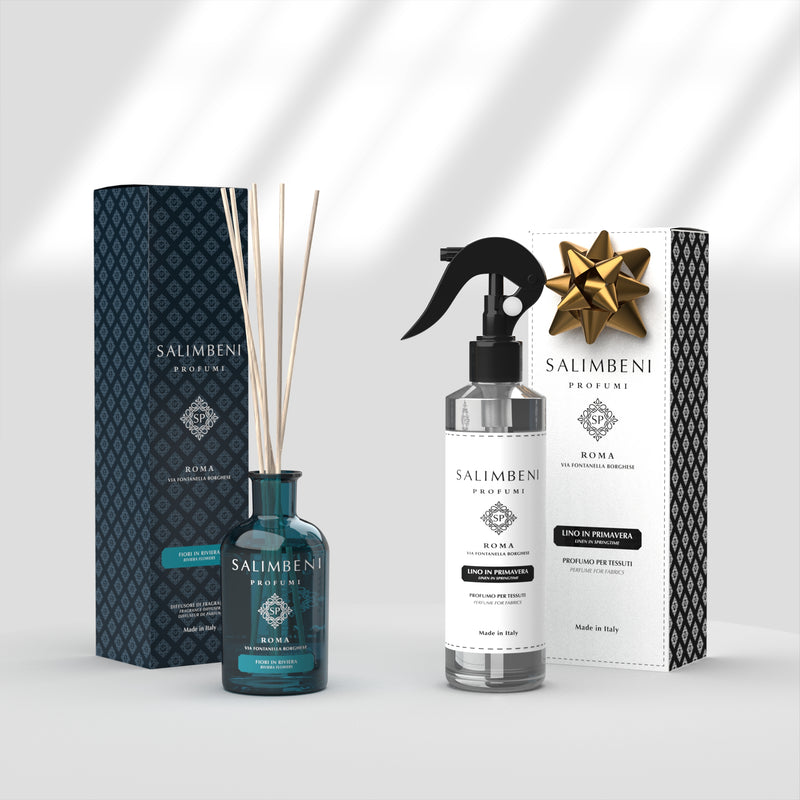 Bloemenrivièra 100 ml + 250 ml Textielspray Linnen in de Lente
