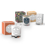 Eindejaarsaanbieding: 190 g Geurkaars Antiek Hout + 190 g Geurkaars 190 g Kruiden van Byzantium + 190 g Geurkaars (GEUR NAAR KEUZE)