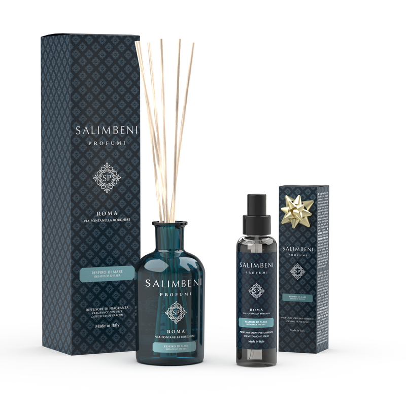 250 ml Adem van de Zee Geurstokjes + 150 mlAdem van de Zee Huisparfum Spray