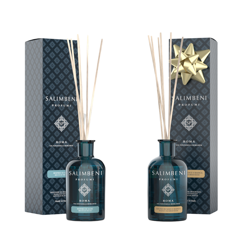 100 ml Adem van de Zee Geurstokjes + 100 ml Notenhout en Bruyère Geurstokjes om GRATIS TE PROBEREN