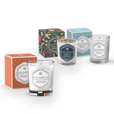 Eindejaarsaanbieding: 190 g Geurkaars Antiek Hout + 190 g Geurkaars 190 g Kruiden van Byzantium + 190 g Geurkaars (GEUR NAAR KEUZE)