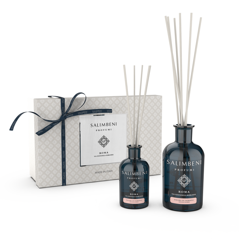 Cadeaupakket NAAR KEUZE (100 ml Geurstokjes + 250 ml Geurstokjes van dezelfde geur)