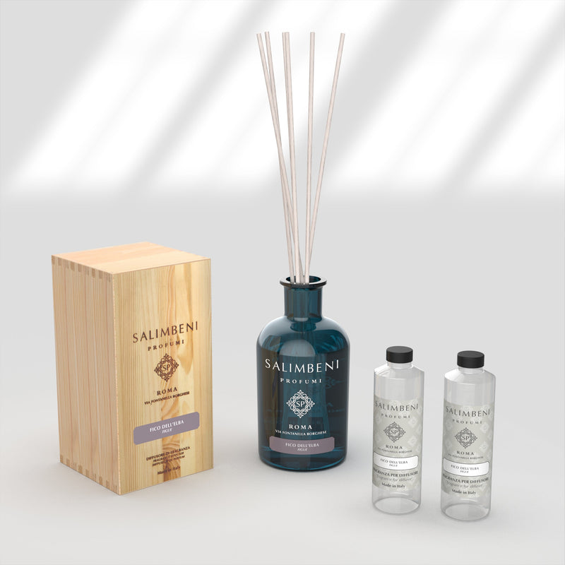 Elba Vijg 1000 ml + 2x Navulling - Elba Vijg 250 ml
