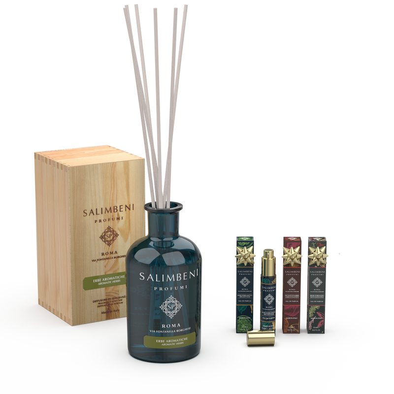 1000 ml Geurstokjes NAAR KEUZE + Drie Reis Eau de Parfums (15 ml Bergamot Elixir + 15 ml Amber Betovering + 15 ml Kruiden van Byzantion)om GRATIS TE PROBEREN