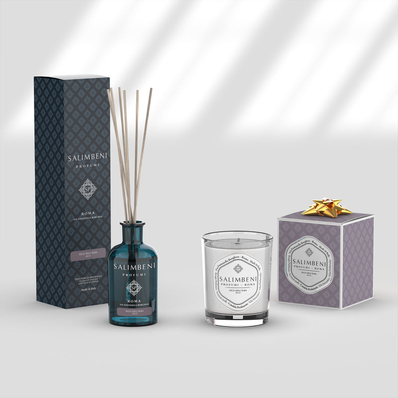 Elba Vijg 100 ml + Elba Vijg - Geurkaarsen