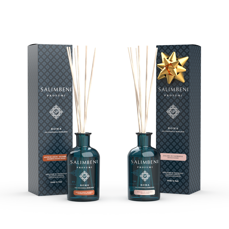 Salimbeni Antiek Hout 100 ml  + Taormina Oranjebloesem 100 ml
