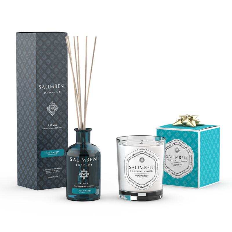 Bloemenriviera 100 ml + Bloemenriviera - Geurkaarsen GRATIS