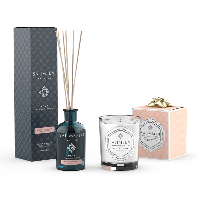 Taormina Oranjebloesem 100 ml + Taormina Oranjebloesem - Geurkaarsen