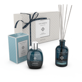 Premium Cadeaupakket  (100 ml Intense Eau de Cologne + 100 ml Geurstokjes + Cadeauverpakking)