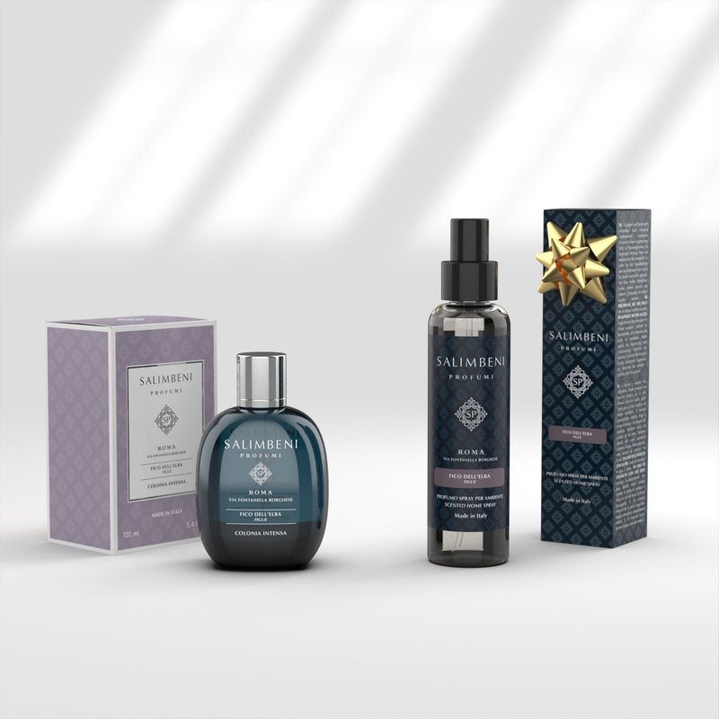 Intense Eau de Cologne 100 ml - Elba Vijg + Huisparfum Spray 150ml - Elba Vijg