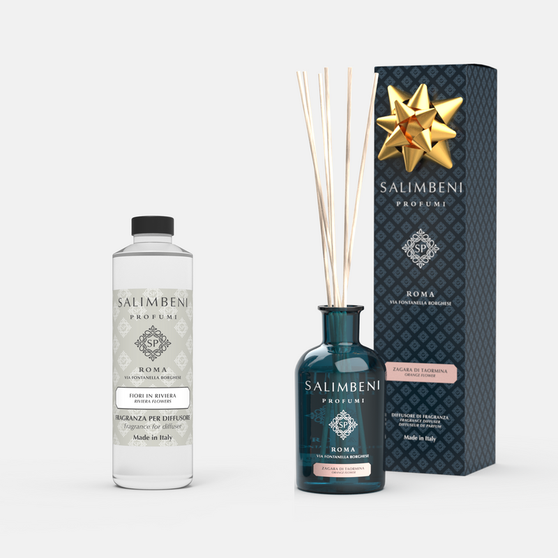 Navulling Bloemenrivièra 250 ml + Taormina Oranjebloesem 100 ml GRATIS