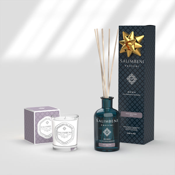 Elba Vijg - Geurkaarsen + Elba Vijg Geurstokjes 100 ml