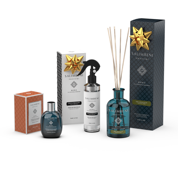Salimbeni Antiek Hout Eau de Cologne + Linnen in de Lente Textielspray GRATIS + Aromatische Kruiden 250 ml GRATIS