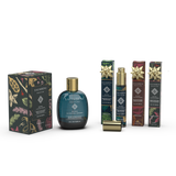 100 ml Eau de Parfum NAAR KEUZE + Drie Reis Eau de Parfums (15 ml Bergamot Elixir + 15 ml Amber Betovering + 15 ml Kruiden van Byzantion) om GRATIS TE PROBEREN